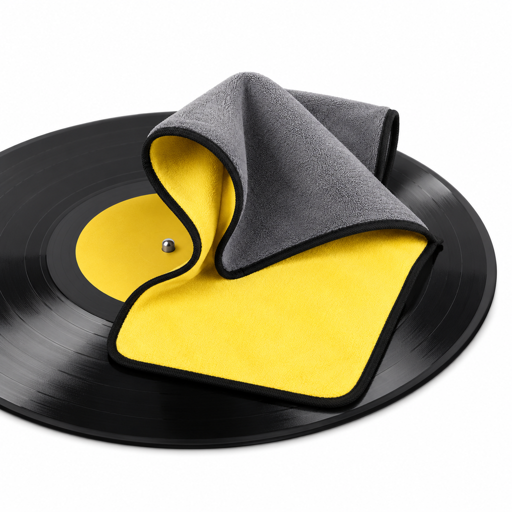 Chiffon Microfibre pour Vinyles & Tourne-Disques